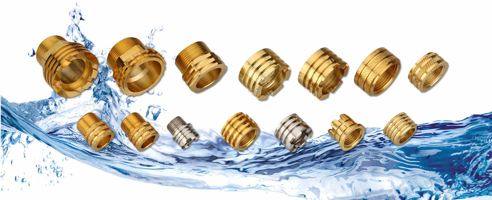 Brass PPR CPVC Inserts Fittings
